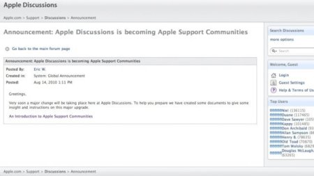 Apple abrirá su propia red social... de soporte técnico