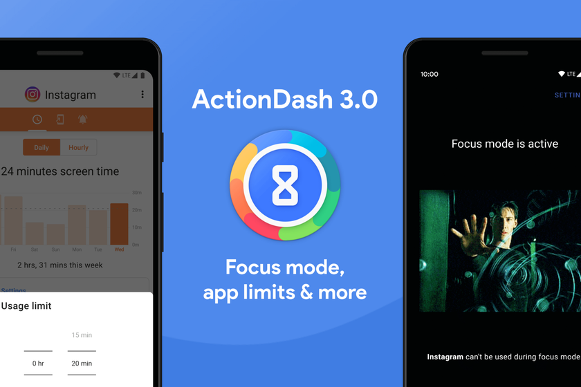 ActionDash 3.0: el Bienestar digital de Action Launcher adelanta a ...