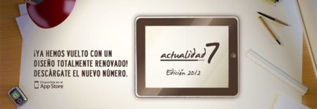 Actualidad7 renueva diseño de sus revistas para el iPad