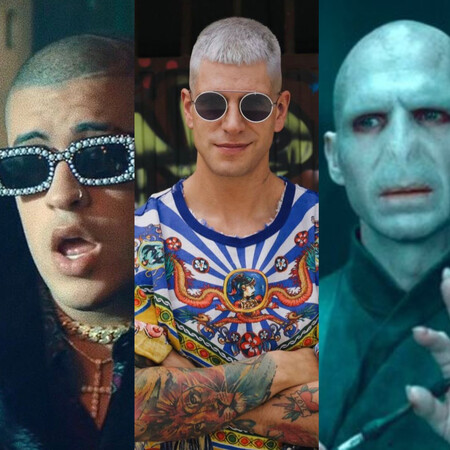 Diego Matamoros se somete al cambio de look más radical: es un híbrido entre Bad Bunny y Voldemort