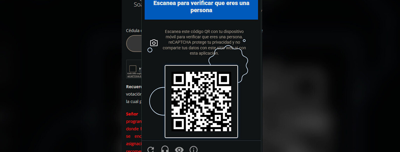 Seleccionar todos los semáforos ya no es suficiente para demostrar que no eres un robot. Ahora hay que escanear códigos QR