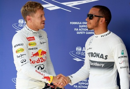Lewis Hamilton le manda un "recadito" a Sebastian Vettel