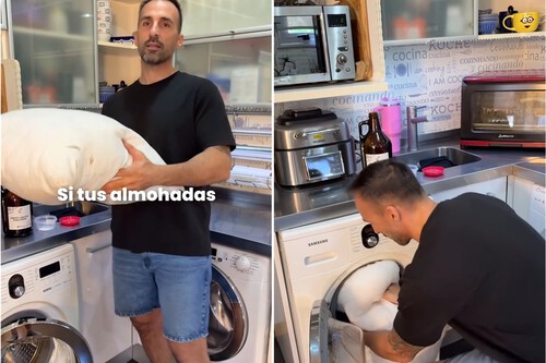 Trucazo para limpiar la almohada