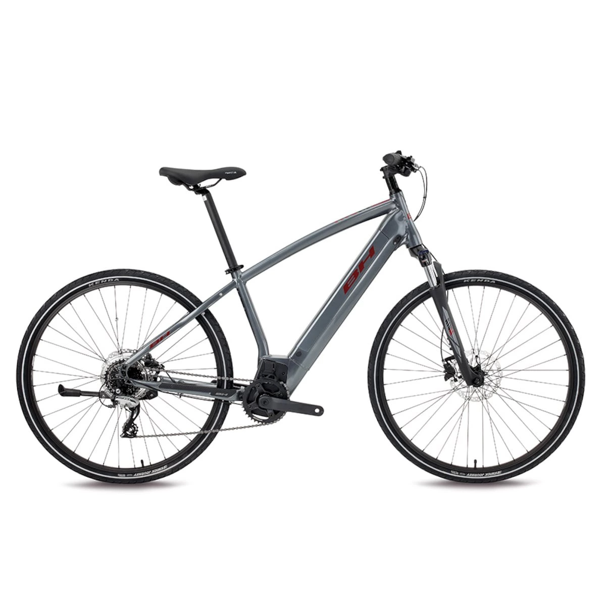 Bicicleta eléctrica ATOM CROSS BH Bikes - Plata


