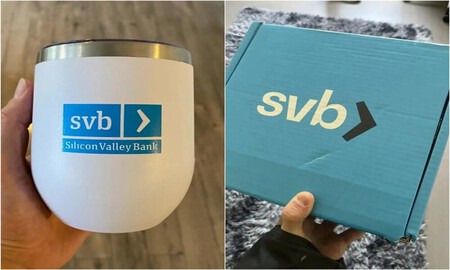 En Ebay Hay Gorras Tazas Y Cajas De Carton Del Svb Es El Negocio Del Merchandising De Las Empresas Que Fracasaron Estrepitosamente