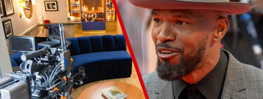 Jamie Foxx y su autocaravana transformer gigante en la que ha entrevistado a otras estrellas de Hollywood recorriendo EEUU