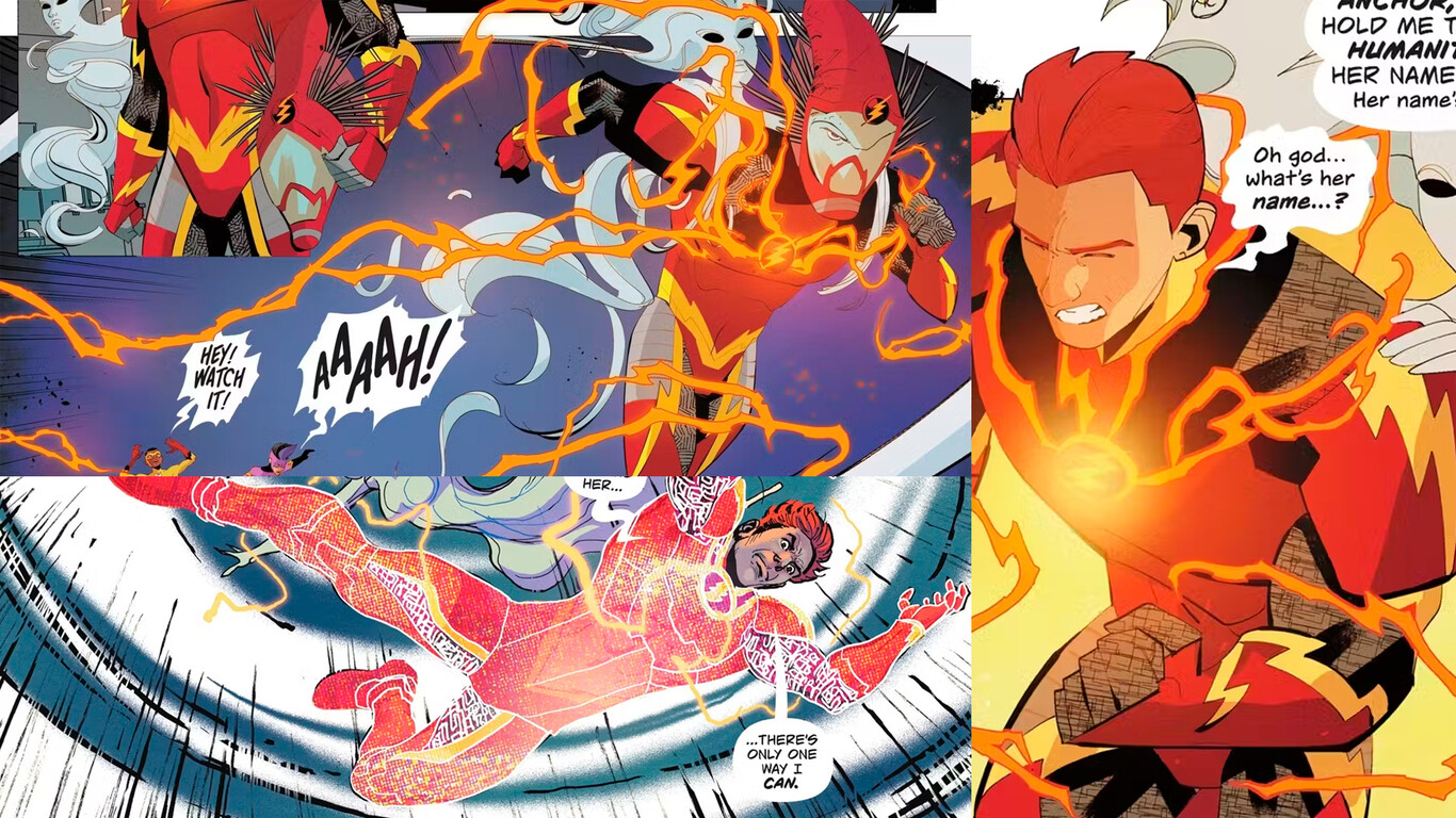 Multiversal Flash Variants Flash se ha fabricado un traje de lo más extraño durante su nueva ...