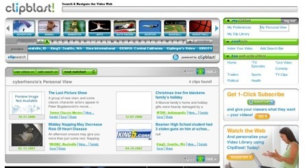 Clipblast, plataforma de búsquedas y distribución de vídeos