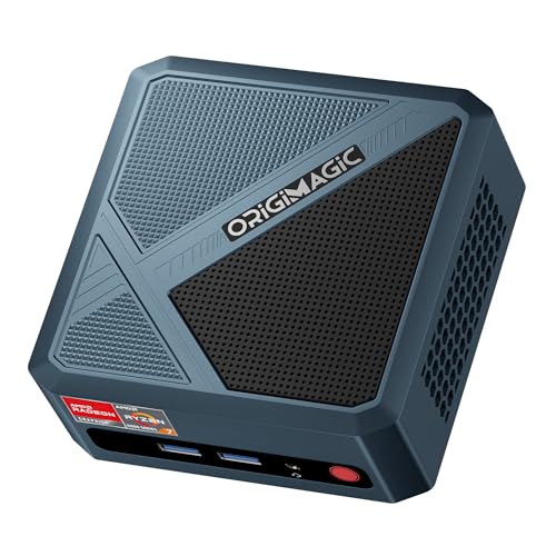 Origimagic N2 Pro Mini Gaming PC Ryzen 7 6800H | 32GB 5600MT/s DDR5 | 1 TB PCIe 4.0 SSD, para hogar, Oficina, Estudio y Juegos