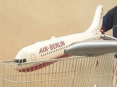 Air Berlín venderá bonos canjeables en supermercados