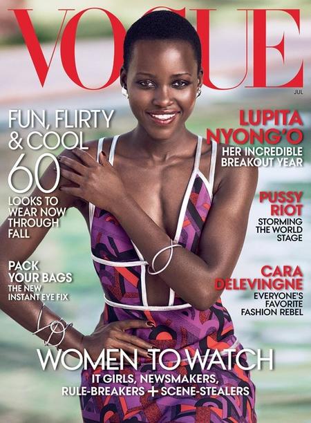 Lupita Nyong'o también conquista el Vogue