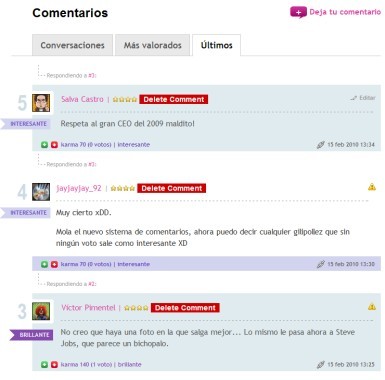 Más y mejores comentarios en Genbeta