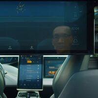 El coche eléctrico de Faraday Future se resiste a morir: así es la excesiva pantalla trasera del FF91