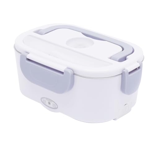 biusgiyeny Fiambrera eléctrica para coche, camión y trabajo, 3 en 1 (12 V, 24 V, 220 V), calentador de comida, portátil, calentador de alimentos