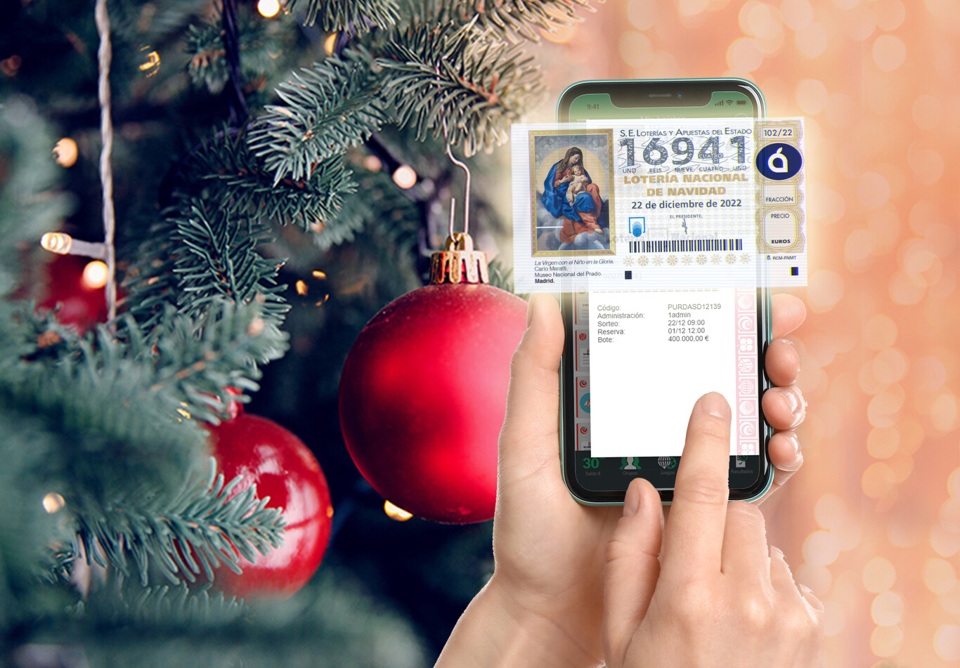 7 ventajas de comprar tu décimo de Navidad por el móvil: de ahorrarte ...