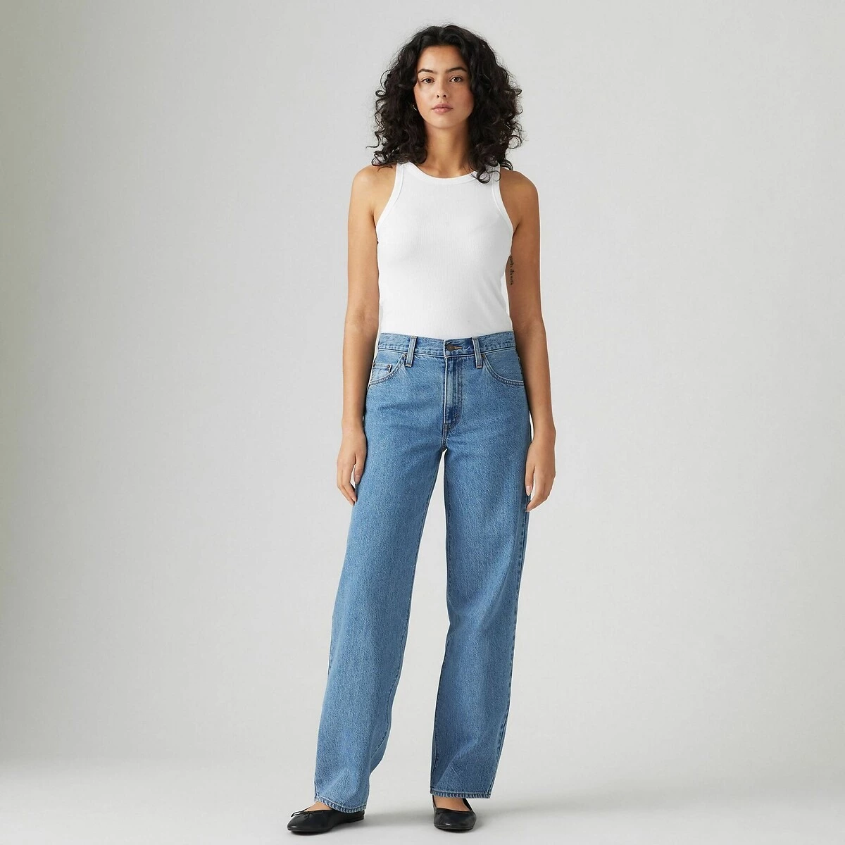 Levi's Baggy Dad Own It Stone 