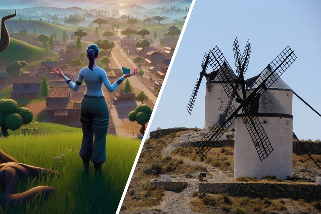 Por algún motivo, Castilla-La Mancha quiere promocionarse en el metaverso. Así que ahora aparecerá en 'Fortnite'
