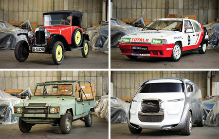 Coleccionistas y fans de las rarezas, Citroën saca a subasta 65 coches de su colección