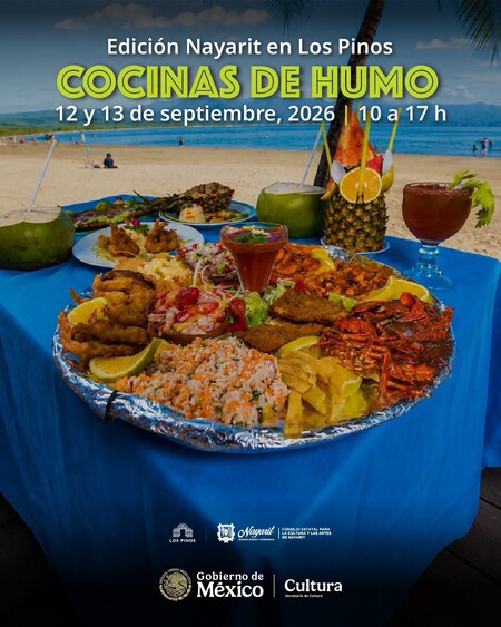 Entre sabores del Pacífico y de la sierra: lánzate a probar chicharrón de pescado, aguachile, pozole y albóndigas de camarón con música y artesanías en Nayarit en Los Pinos 2026