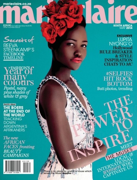 Lupita Nyong'o, tú sí que sales divina en Marie Claire