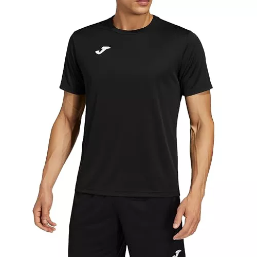 Joma Combi M/C, T-Shirt Hombre, Negro, L