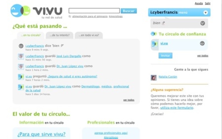 Vi.vu, red social de la salud