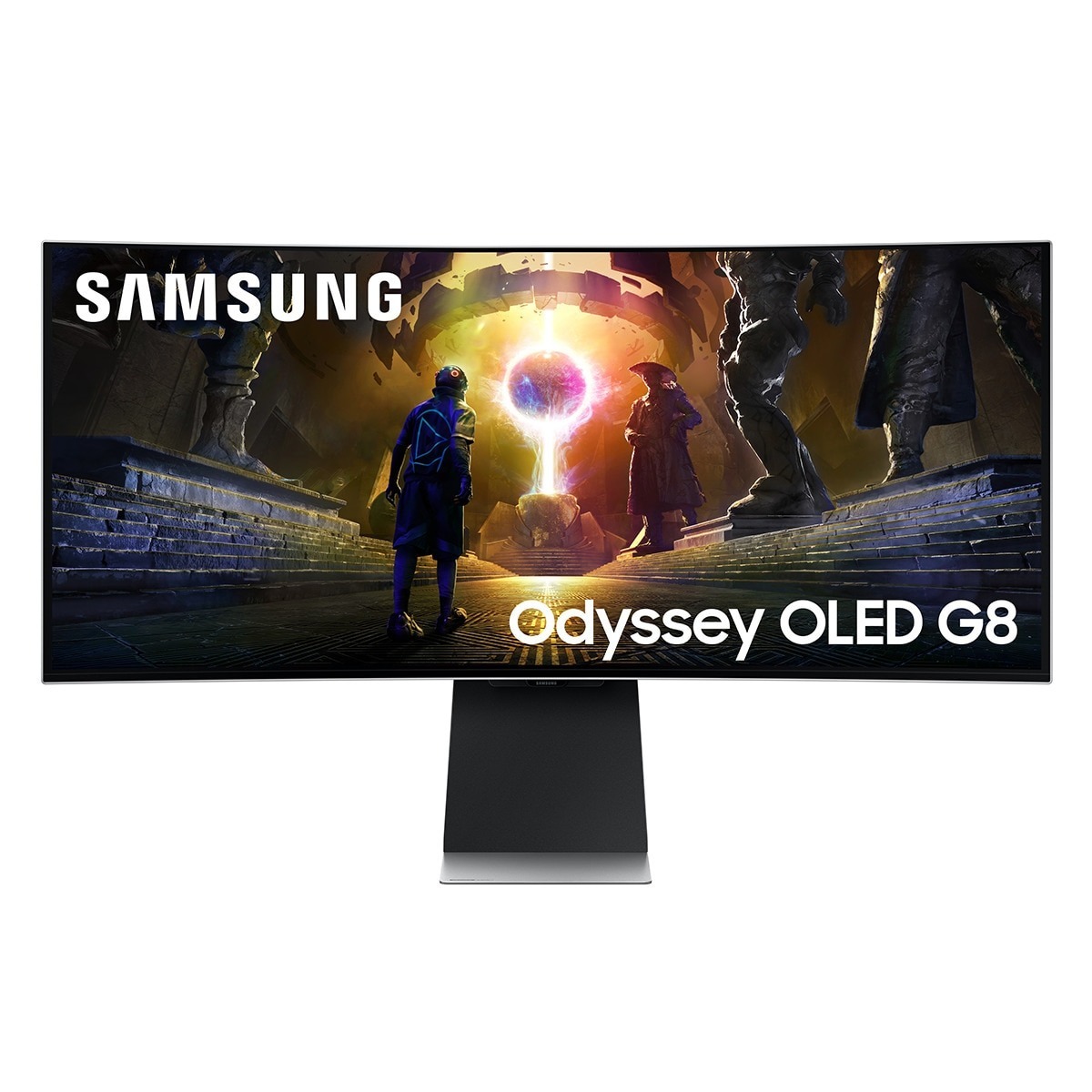 Samsung - Monitor PC Gaming curvo 86,3cm (34') Samsung Odyssey OLED G8 LS34DG850SUXEN, 175Hz, Ultra Wide QHD 21:9, FreeSync Premium Pro.