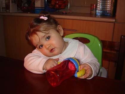 La foto de tu bebé: haciendo caritas