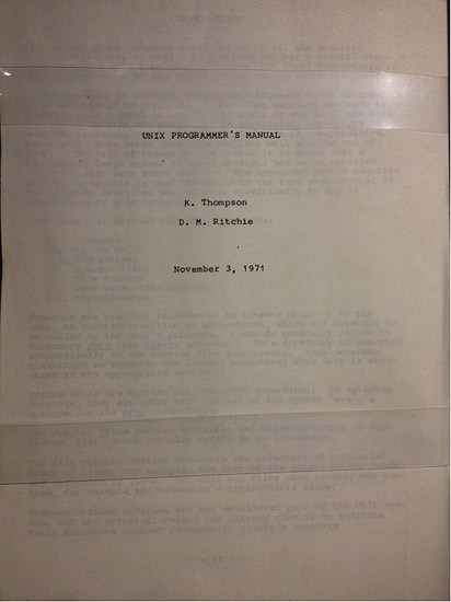 Unix Manual