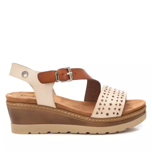 REFRESH - Sandalia Mujer Hielo - Calzado Cómodo y Versátil - Moda casual - Modelo 17284602 (Talla 38)
