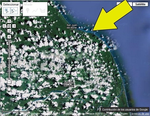Google Maps Edén Pastora