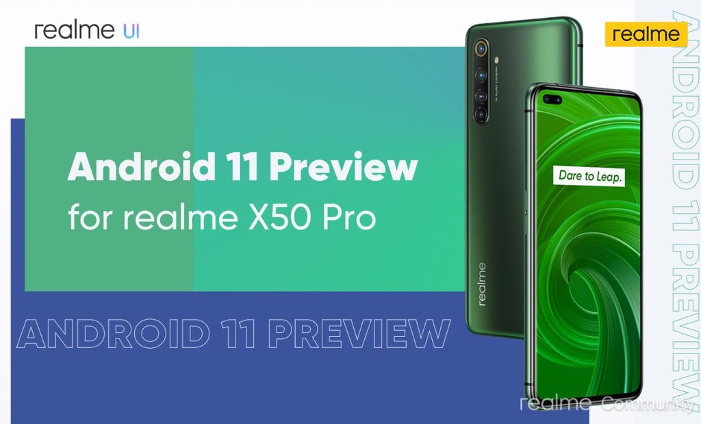 Realme busca usuarios que prueben la beta de Android 11 en su Realme X50 Pro