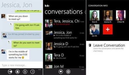 Kik Messenger se adapta a Mango