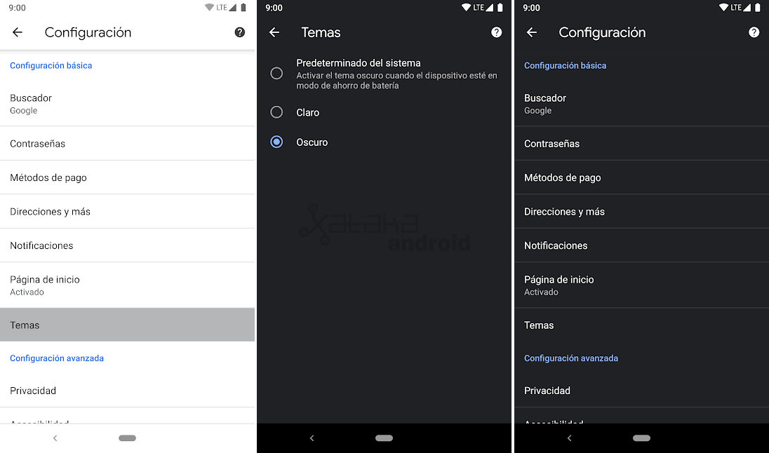 Chrome para Android lanza su tema oscuro para todo el mundo así se activa
