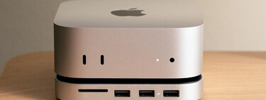 Aumentar el almacenamiento del Mac mini M4 es tan fácil como utilizar este soporte que además te añade varios puertos 