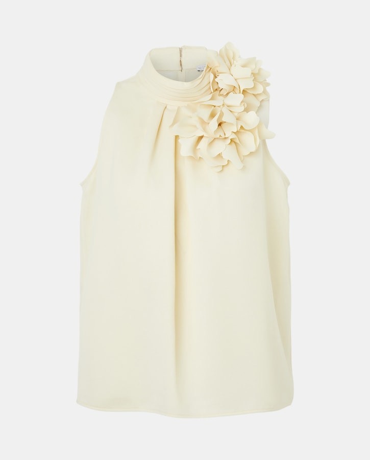 Top con cuello halter Woman Fiesta