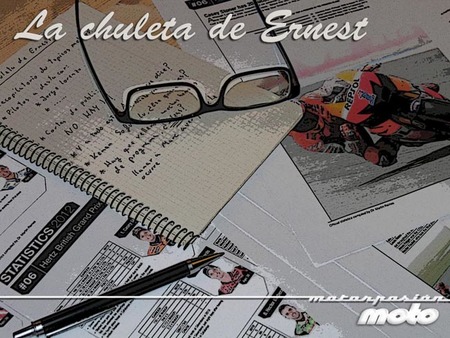 MotoGP Aragón 2012: la chuleta de Ernest