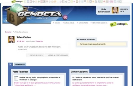 Genbeta actualiza el perfil de usuario y centra su diseño