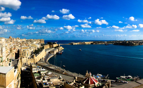 Los mejores miradores sobre el Gran Puerto de La Valeta, Malta 