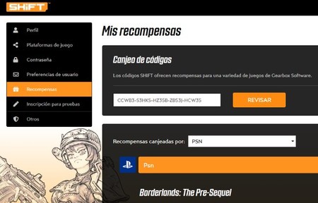 Cómo conseguir llaves doradas con códigos SHiFT 4 Zona fronteriza