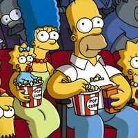 Los Simpson tiene su propia película dentro de la serie. Dura cuatro minutos y es una parodia desternillante