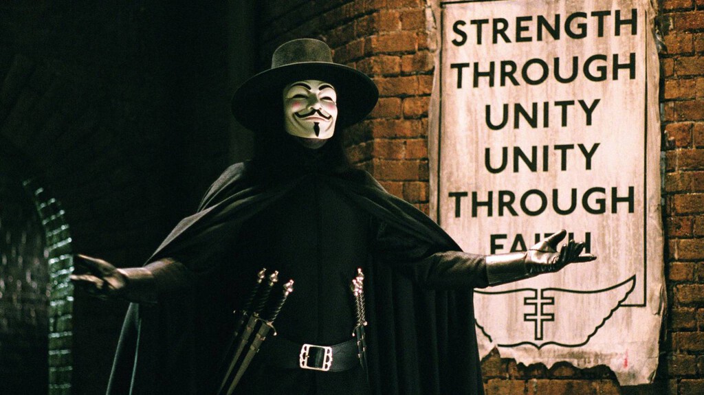 HBO prepara una serie de 'V de Vendetta' con James Gunn y el guionista de 'Somewhere Boy'. Y todo apunta a que será  tan oscura y provocadora como la película