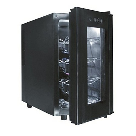 El armario refrigerador para hasta ocho botellas Lacor Black Line está rebajado a 96,22 euros en Amazon
