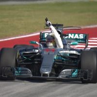 Victoria de Lewis Hamilton como final del espectáculo del GP de Estados Unidos de F1