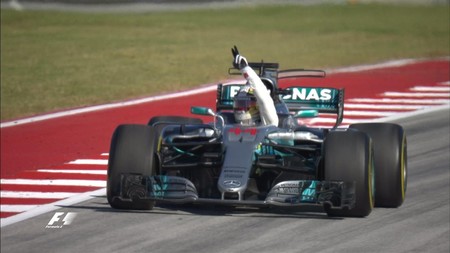 Victoria de Lewis Hamilton como final del espectáculo del GP de Estados Unidos de F1