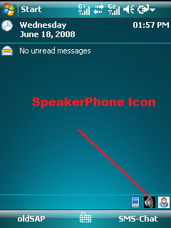 SpeakerPhone, manos libres automático en Windows Mobile