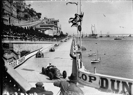 GP de Mónaco de 1931, una carrera integramente disputada sobre asfalto.