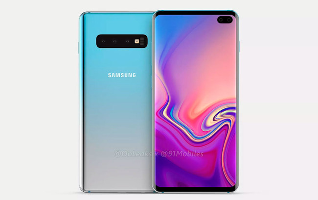 Samsung Galaxy S10 renders filtración