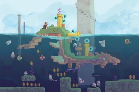 Imagen de la semana: la épica fusión entre Mario y Shadow of the Colossus