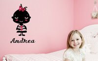Vinilos personalizados con el nombre del niño para la habitación infantil